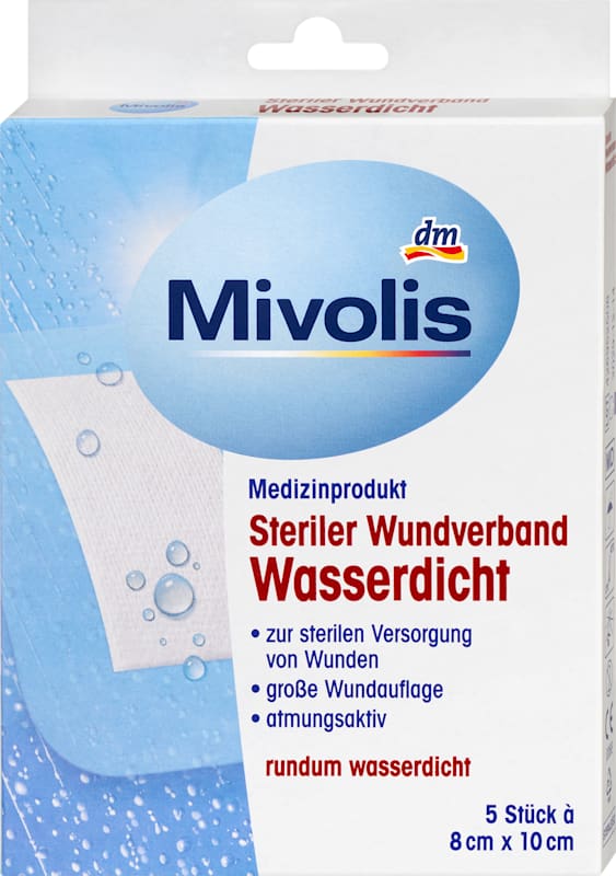 Mivolis Pansement stérile imperméable 5 pièces