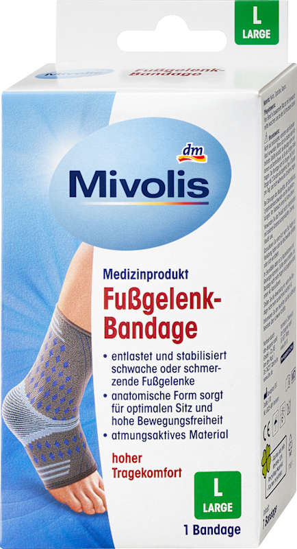 Mivolis Bandage cheville L, 1 pièce