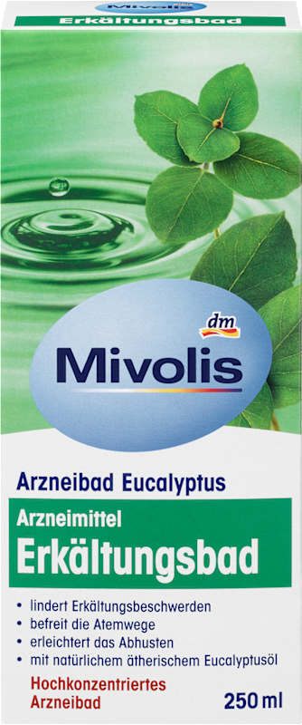 Mivolis Bain pour rhume eucalyptus, 250 ml