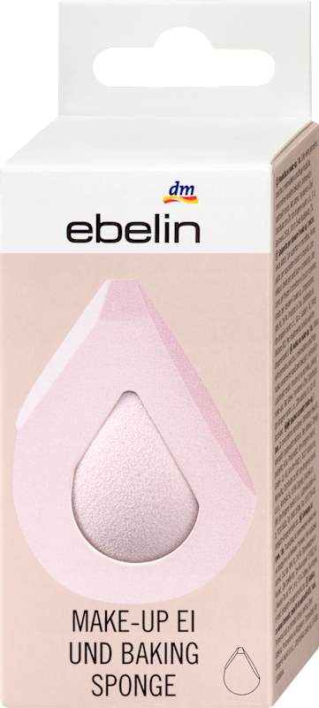 ebelin éponge make-up œuf & baking 1 pc
