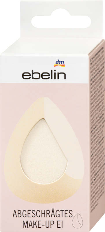 ebelin Éponge à maquillage précision biseautée 1 pièce