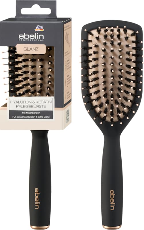 ebelin PROFESSIONAL Brosse plate Hyaluron & Keratin ovale 1 pièce