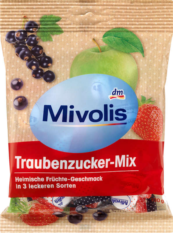 Mivolis Glucose mélange de fruits 100 g