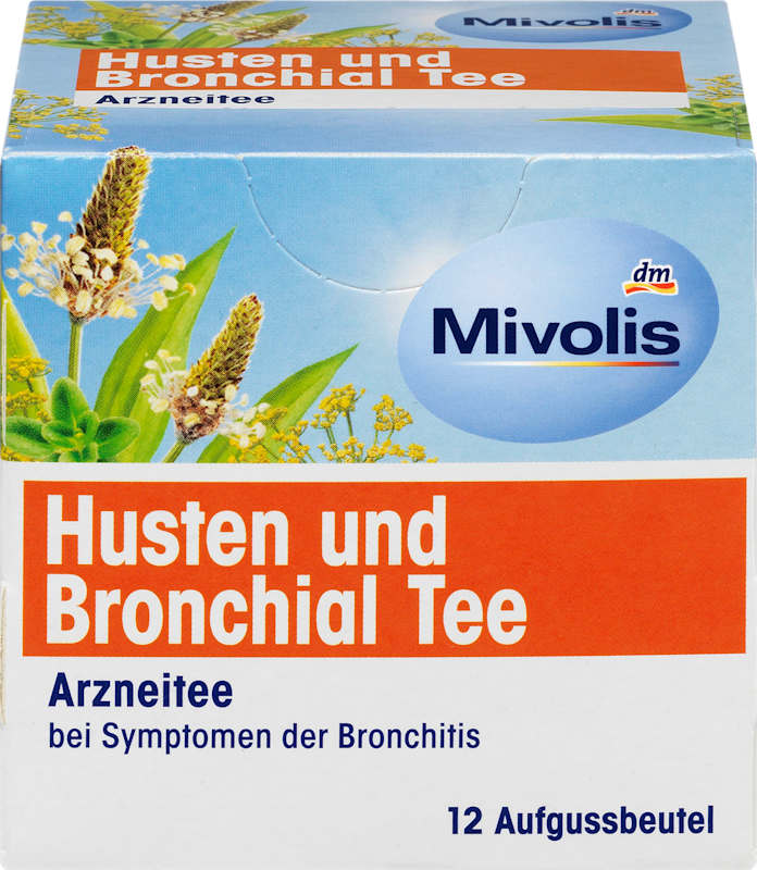Mivolis Tisane médicinale toux & bronches 12 sachets 24 g