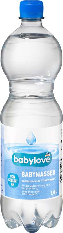 babylove eau pour bébé dès la naissance 1 l