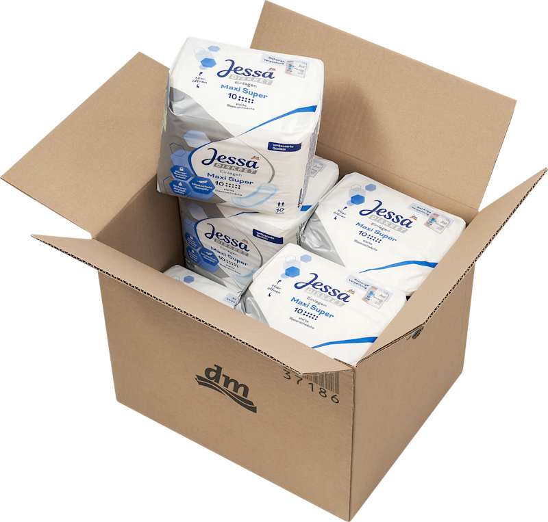 Jessa DISKRET protections incontinence Maxi Super pack avantage 8x10 pièces 80 pièces