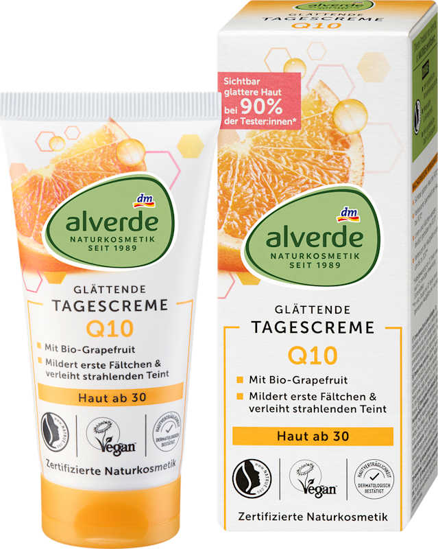 alverde NATURKOSMETIK Crème visage Q10 dès 30 ans 50 ml