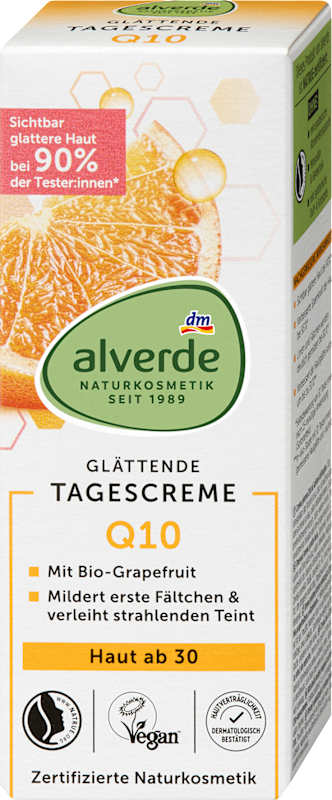 alverde NATURKOSMETIK Crème visage Q10 dès 30 ans 50 ml