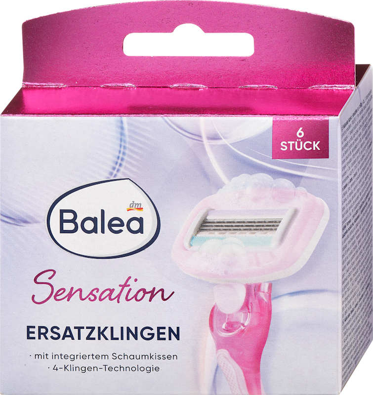 Balea lames de rasoir Sensation 6 pièces