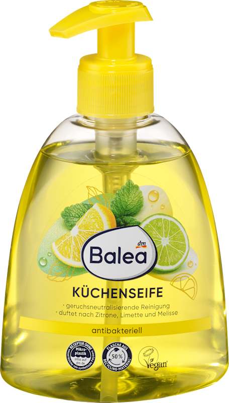 Balea Savon de cuisine Citron vert & Mélisse 300 ml