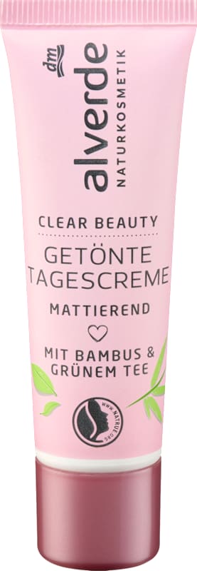 alverde NATURKOSMETIK Crème de jour teintée clear beauty 30 ml