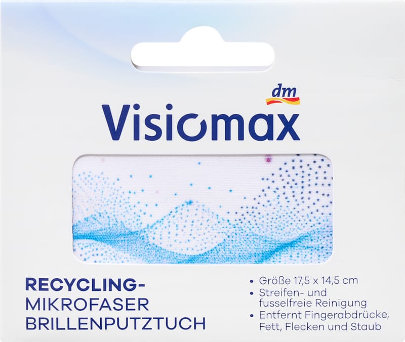Visiomax chiffon microfibre pour lunettes 1 pc