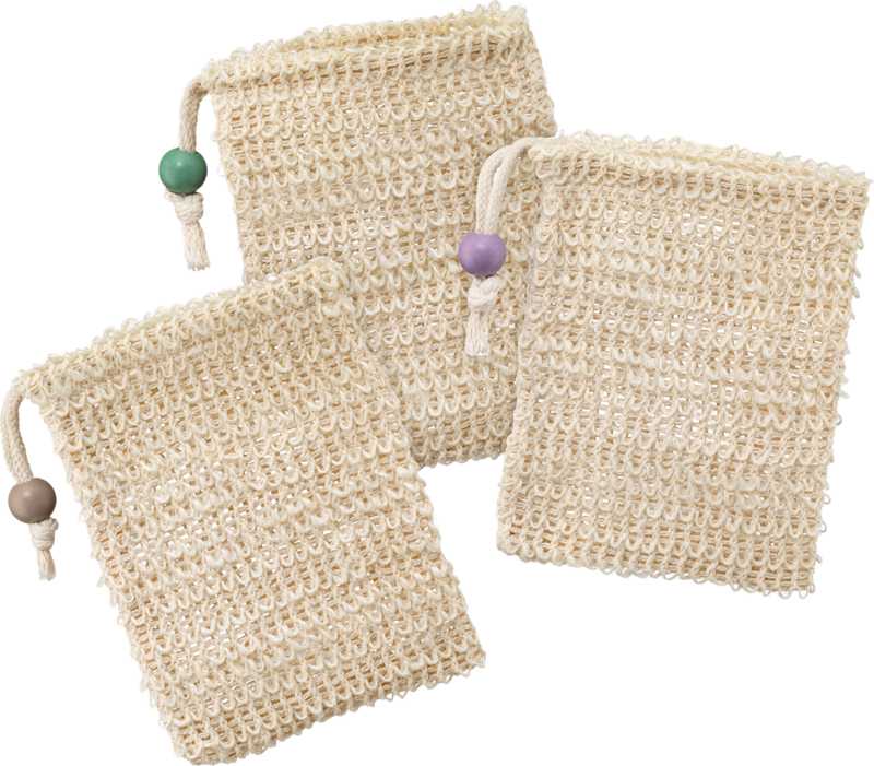 ebelin pochette à savon 100% matières naturelles 1 pc