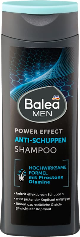 Balea MEN Shampooing antipelliculaire Power Effect 250 ml