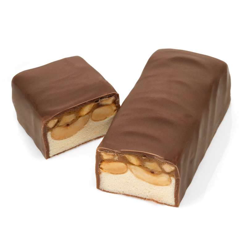 Sportness barre protéinée 34% goût caramel cacahuète, 40 g