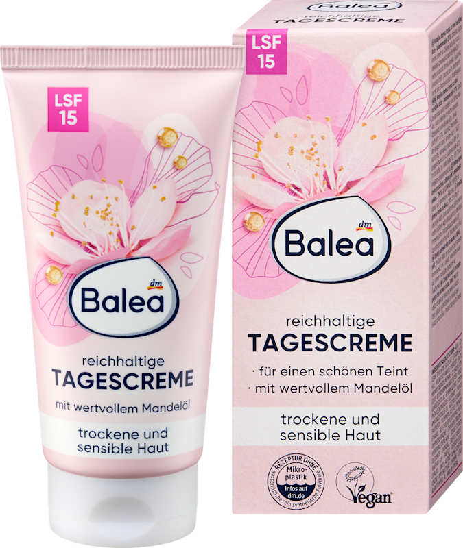 Balea crème visage riche LSF 15 50 ml
