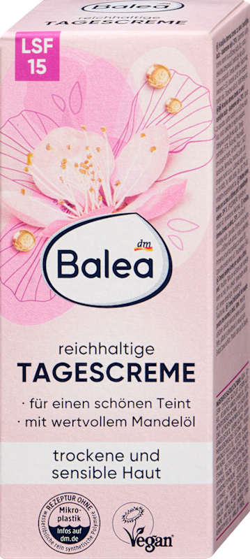 Balea crème visage riche LSF 15 50 ml
