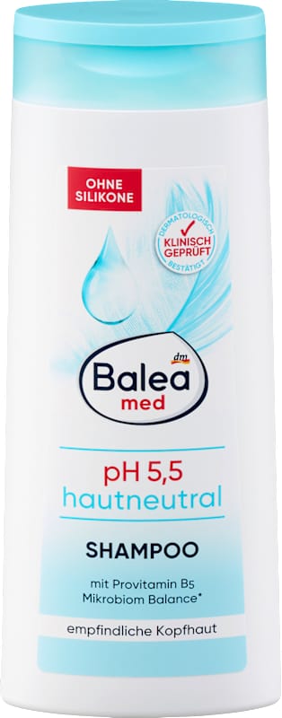 Balea med Shampooing pH 5,5 neutre pour la peau, 300 ml