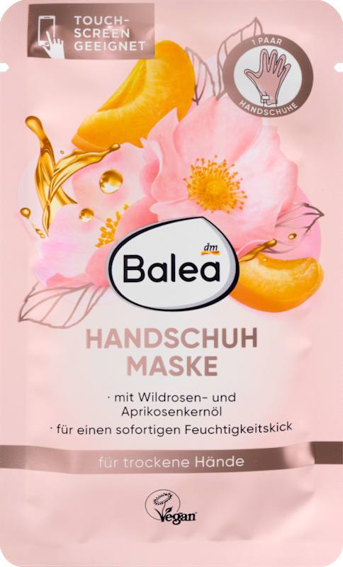Balea Masque mains gants 1 paire 2 pièces