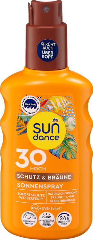 SUNDANCE spray solaire protection & bronzage LSF 30 200 ml