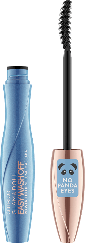 Catrice Mascara Glam & Doll Easy Wash Off Power Hold Volume 010 Ultra Black, 9 ml — produit allemand authentique au Maroc