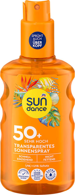 SUNDANCE spray solaire transparent LSF 50+, 200 ml