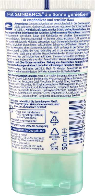 SUNDANCE Fluide solaire sensitive LSF 30 50 ml