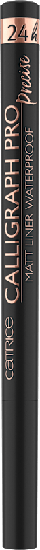 Catrice Eyeliner Calligraph Pro Precise 24h Matt Waterproof 010 Intense Black, 1,2 ml — produit allemand authentique au Maroc