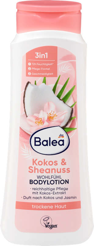 Balea Lait corporel Coco & Karité 400 ml