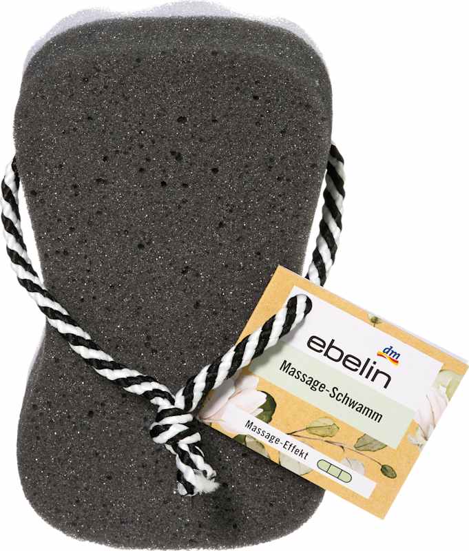 ebelin Éponge de massage 1 pièce