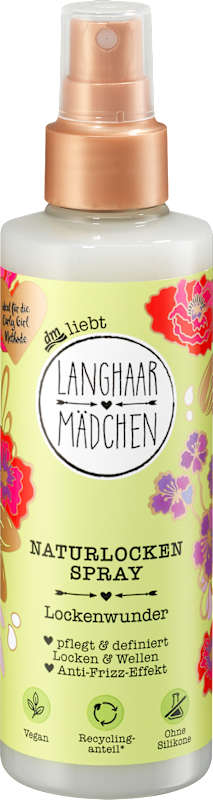 LANGHAARMÄDCHEN Spray boucles naturelles, 200 ml