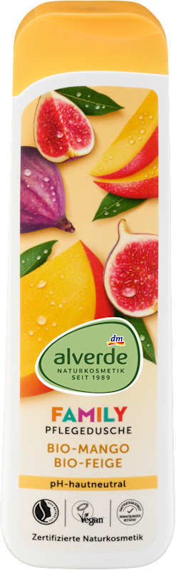 alverde NATURKOSMETIK Gel douche soin Family 300 ml