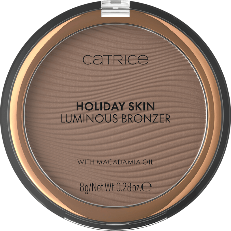 Catrice Poudre bronzante Puder Holiday Skin Luminous 020, 8 g — produit allemand authentique au Maroc