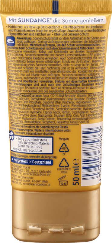 SUNDANCE Fluide solaire Anti-Age LSF 30 50 ml