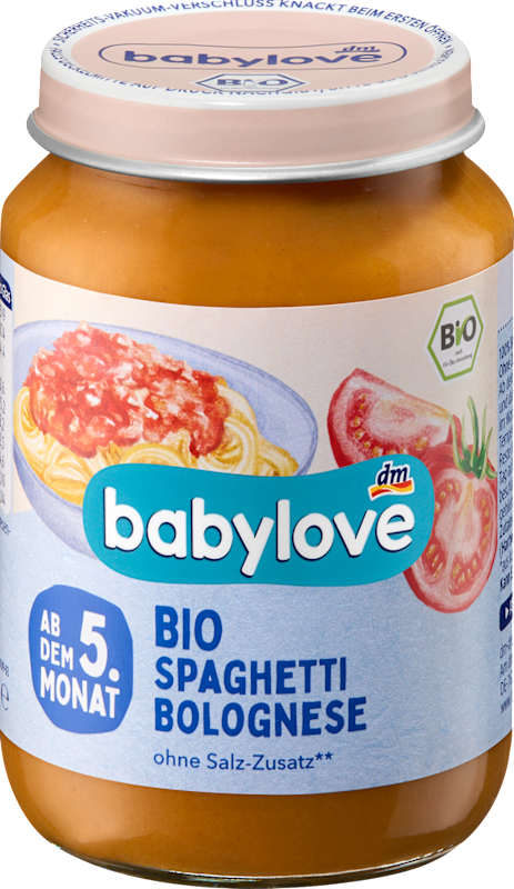 babylove Menu spaghetti bolognaise dès 5 mois, 190 g