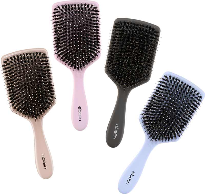 ebelin brosse à cheveux soin & brillance, 1 pièce