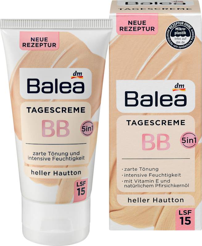 Balea Crème visage BB teint clair LSF 15, 50 ml