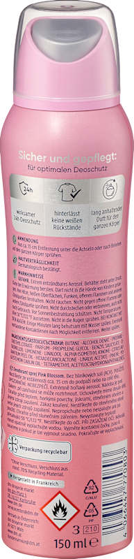 Balea Déodorant spray Pink Blossom 150 ml