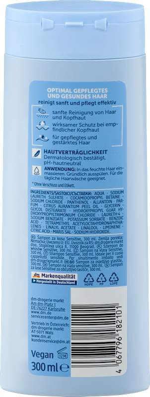 Balea MEN shampoing Sensitive 300 ml