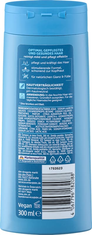 Balea MEN shampooing Fresh 300 ml