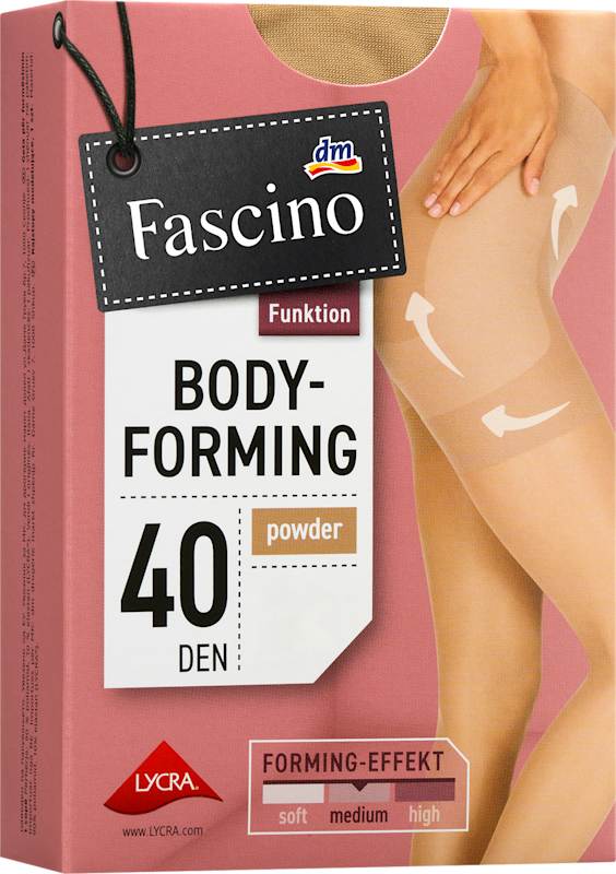 Fascino Collant gainant Body-Forming poudré, Taille 42/44, 40 deniers