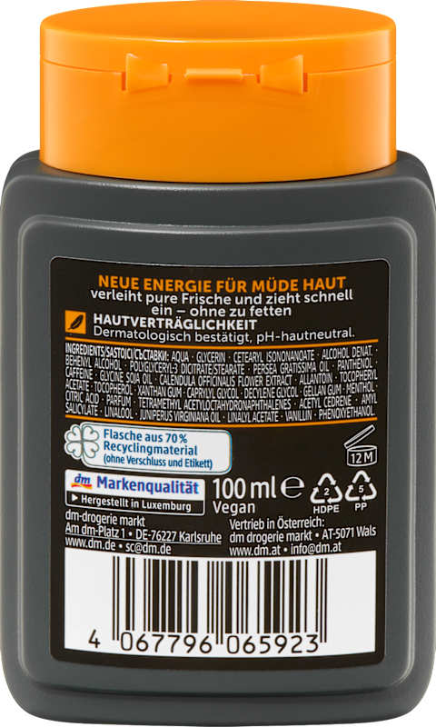 Balea MEN Baume après-rasage Energy 100 ml