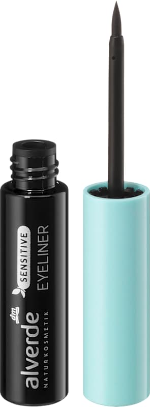 alverde NATURKOSMETIK Eyeliner Sensitive noir 3 ml