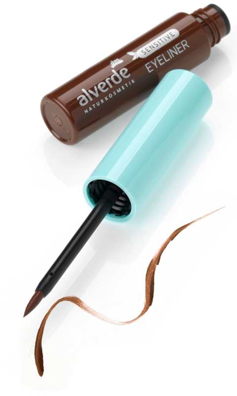 alverde NATURKOSMETIK eyeliner Sensitive marron 3 ml