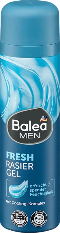 Balea MEN Gel à raser Fresh, 200 ml