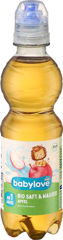 babylove Jus & eau pomme dès 1 an, 330 ml jetable