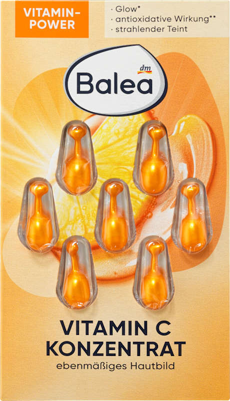 Balea Concentré Vitamine C, 7 pc