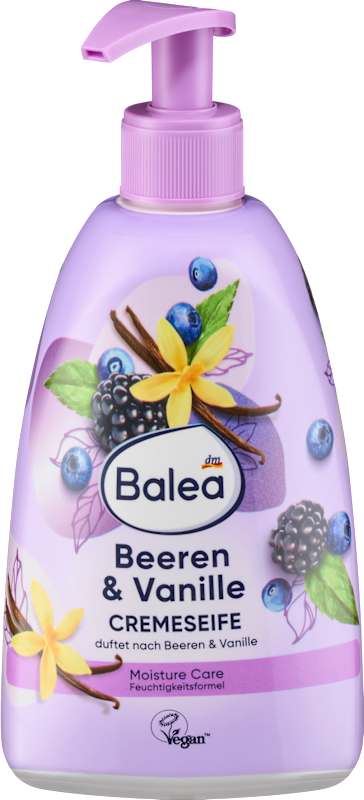 Balea Savon crème Baies & Vanille 500 ml