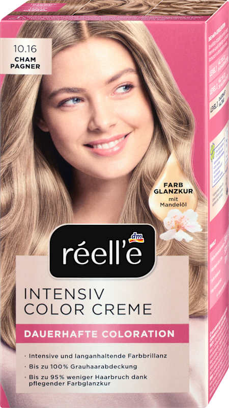 réell‘e Coloration permanente 10.16 Champagne, 1 pièce
