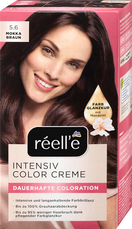 réell‘e Coloration permanente 5.6 Brun moka, 1 pièce